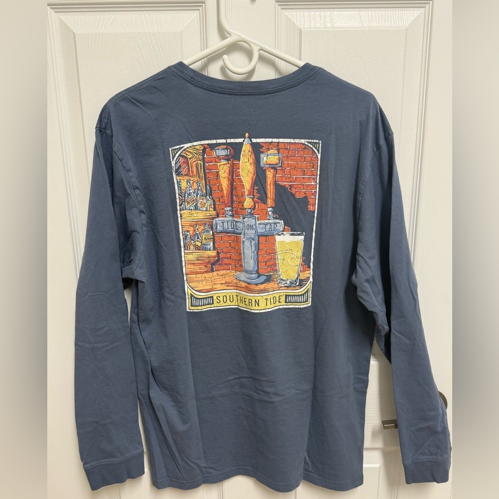 Southern Tide brand Mens Long Sleeve Tee